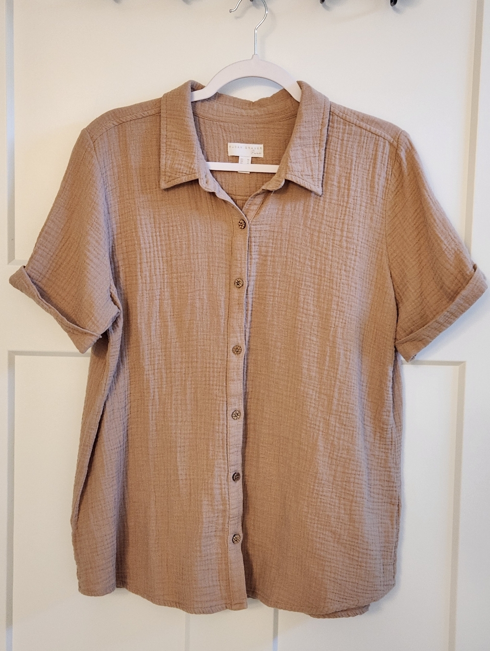 Susan Graver Pure Cotton Gauze Tunic
